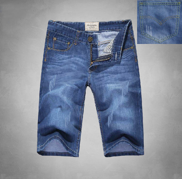 Abercrombie Fitch Hombres Corto Pantalón vaquero AF7608